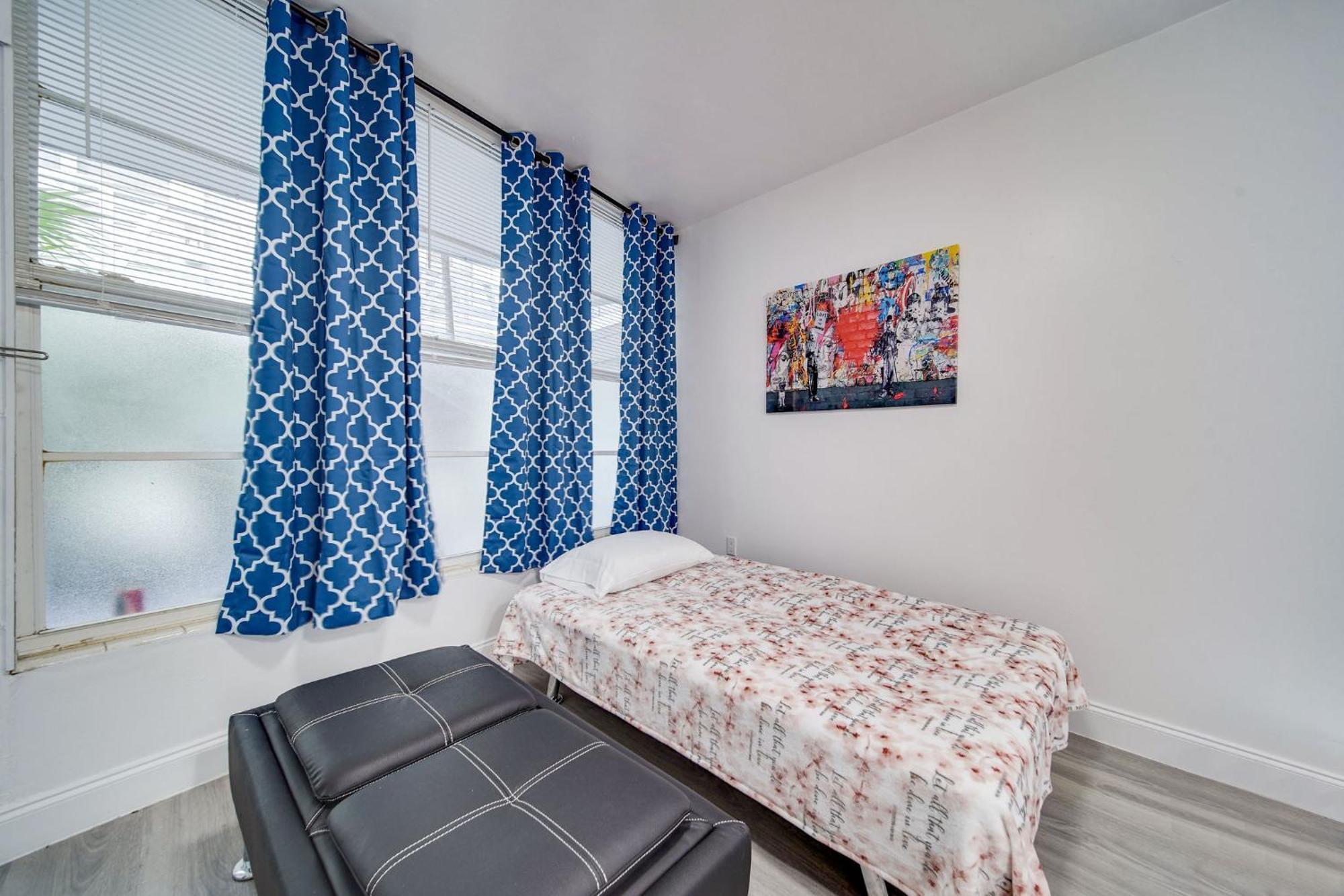 Deco Beachside Apt, W/2 Queen Beds, Washer/Dryer Маями Бийч Екстериор снимка